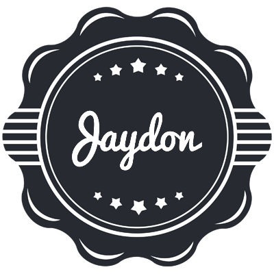 Jaydon badge logo