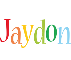 Jaydon birthday logo