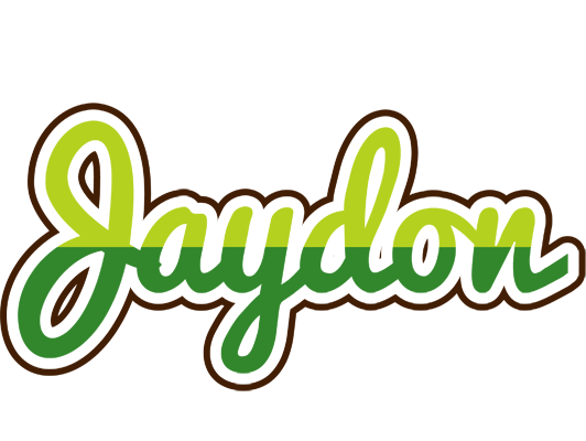 Jaydon golfing logo