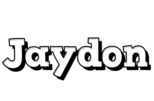 Jaydon snowing logo