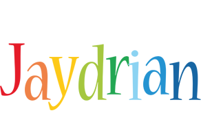 Jaydrian birthday logo