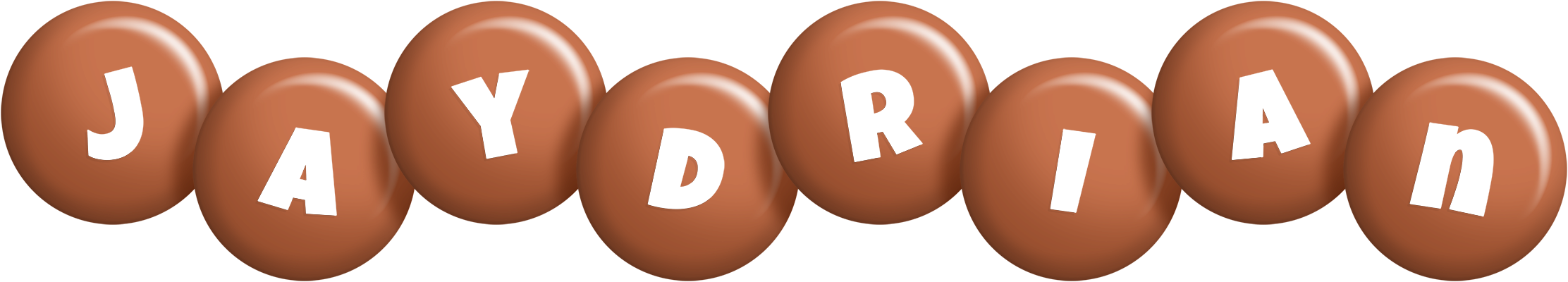 Jaydrian candy-brown logo