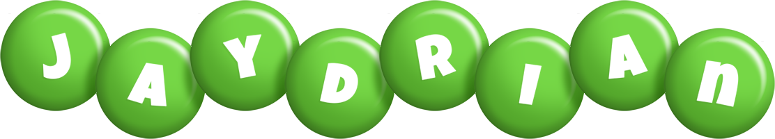 Jaydrian candy-green logo
