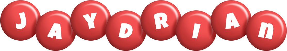 Jaydrian candy-red logo