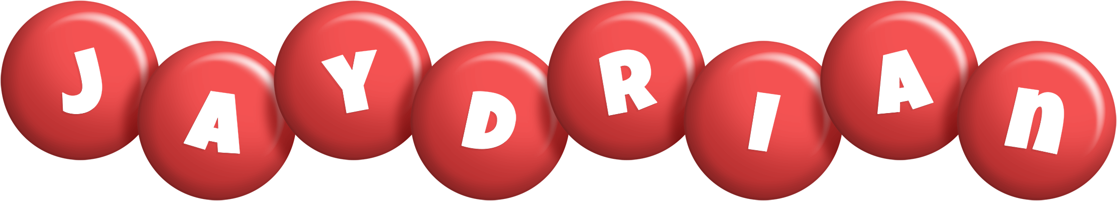 Jaydrian candy-red logo