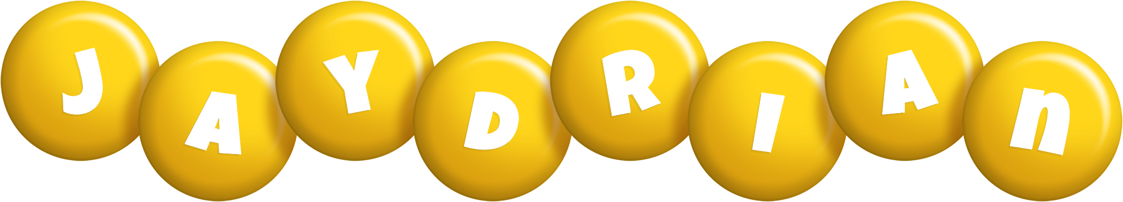 Jaydrian candy-yellow logo