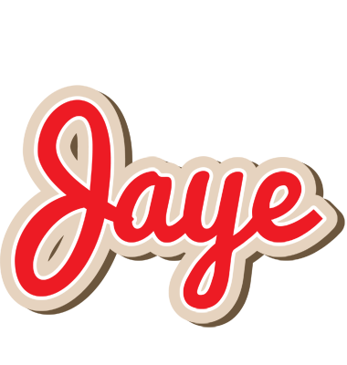 Jaye chocolate logo