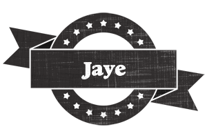 Jaye grunge logo