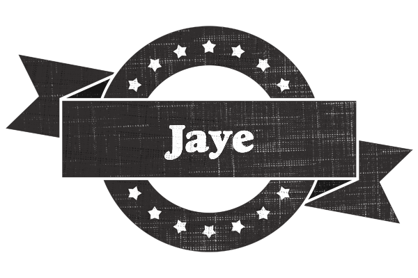 Jaye grunge logo