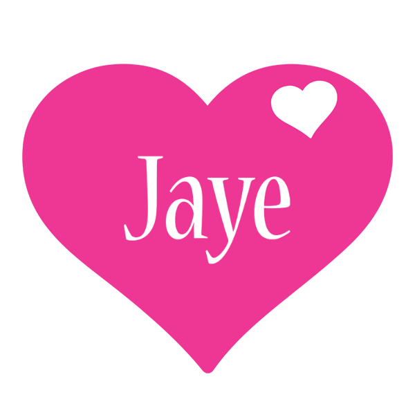 Jaye love-heart logo