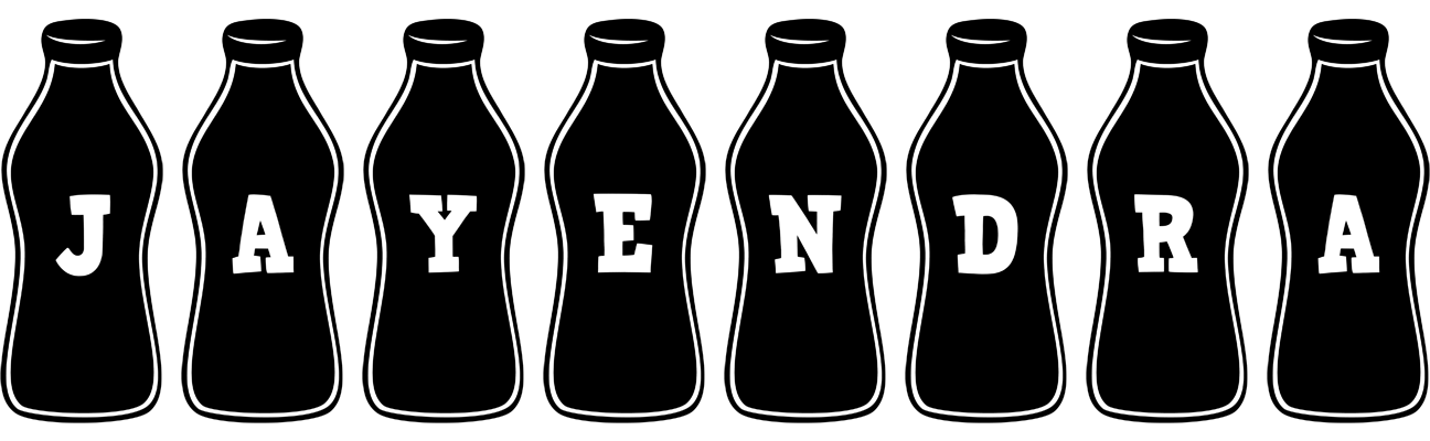 Jayendra bottle logo