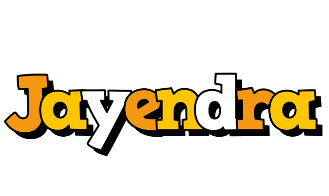 Jayendra cartoon logo