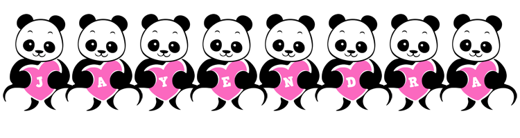 Jayendra love-panda logo