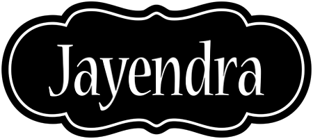 Jayendra welcome logo