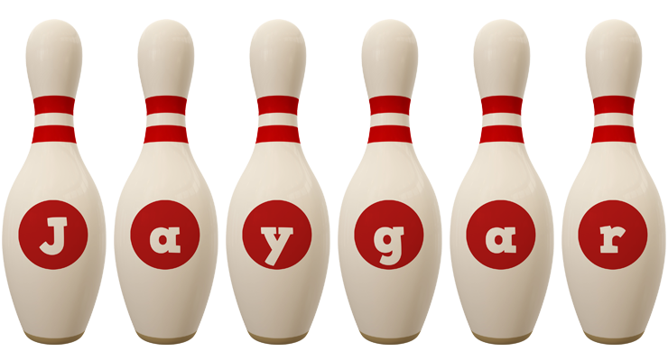Jaygar bowling-pin logo