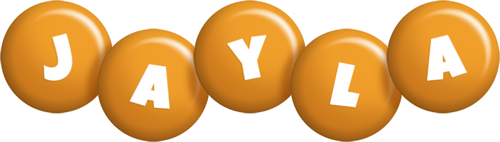 Jayla candy-orange logo