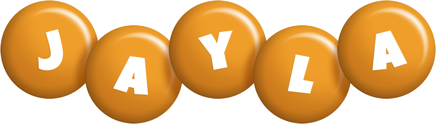 Jayla candy-orange logo