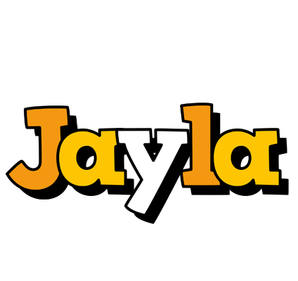 Jayla cartoon logo