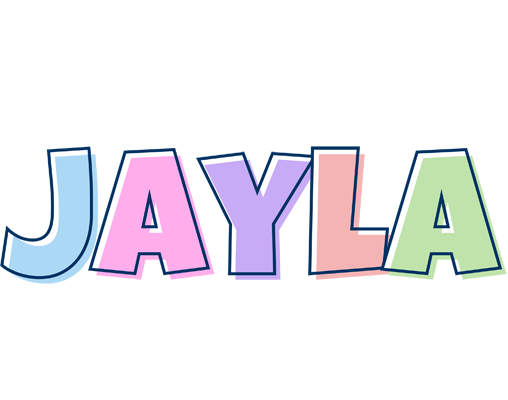 Jayla pastel logo