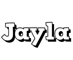 Jayla snowing logo