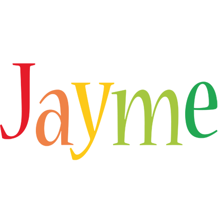 Jayme birthday logo
