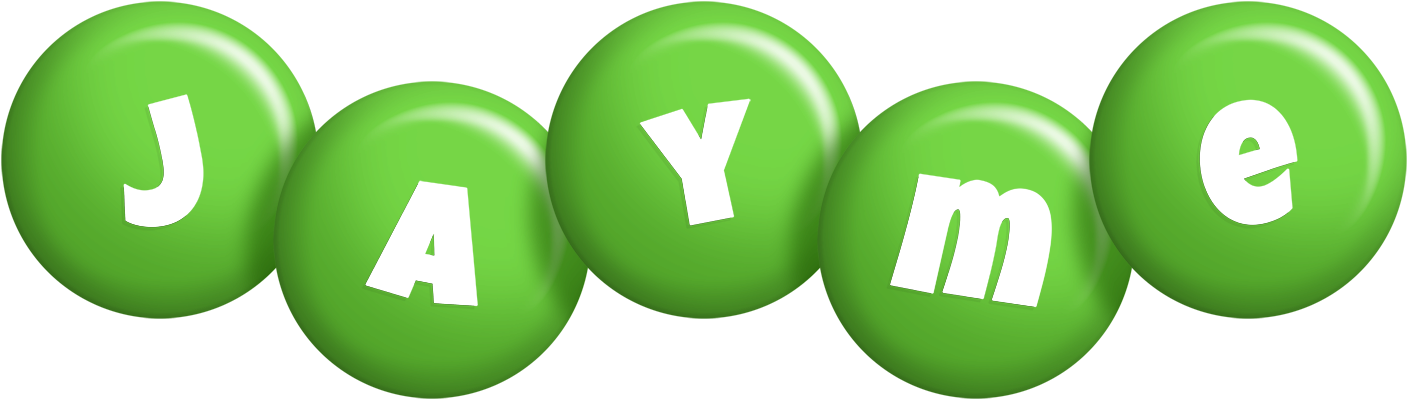 Jayme candy-green logo