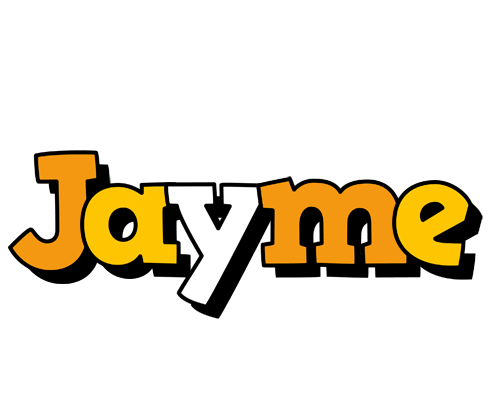 Jayme cartoon logo