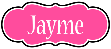 Jayme invitation logo