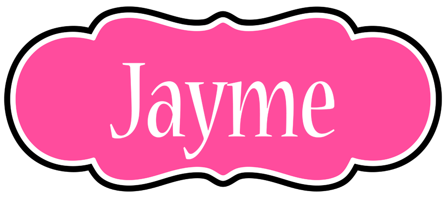Jayme invitation logo