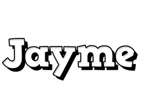 Jayme snowing logo