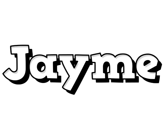 Jayme snowing logo