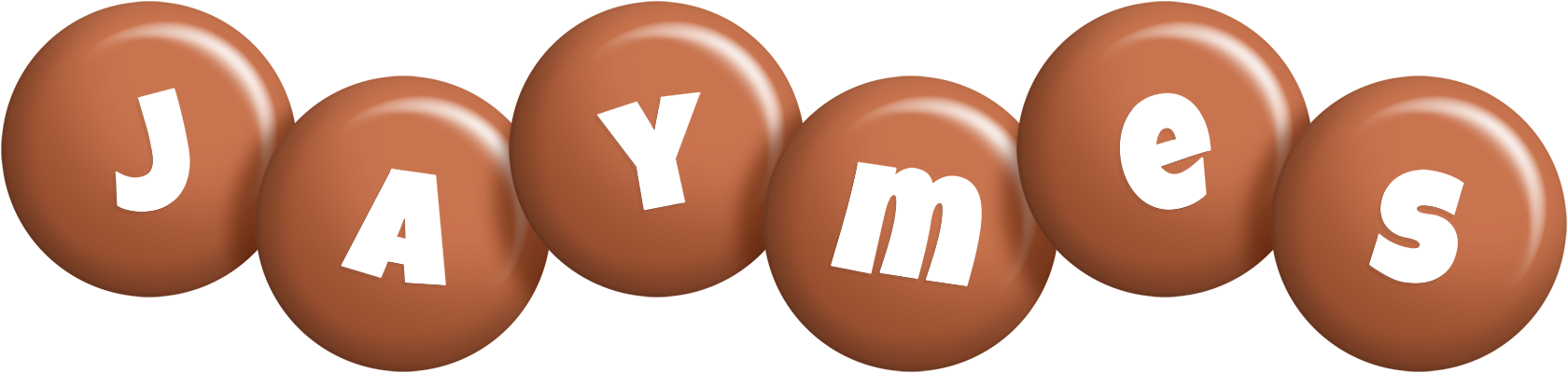 Jaymes candy-brown logo