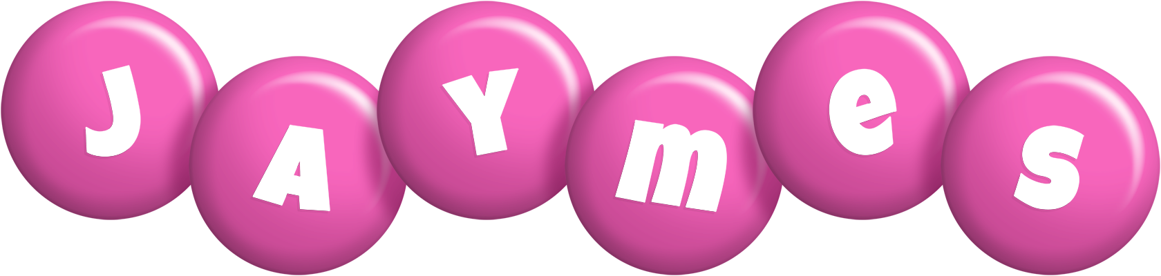 Jaymes candy-pink logo