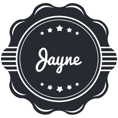 Jayne badge logo