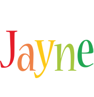 Jayne birthday logo