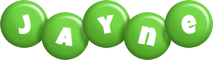 Jayne candy-green logo