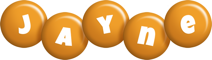 Jayne candy-orange logo