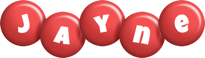 Jayne candy-red logo