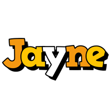 Jayne cartoon logo