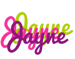 Jayne flowers logo