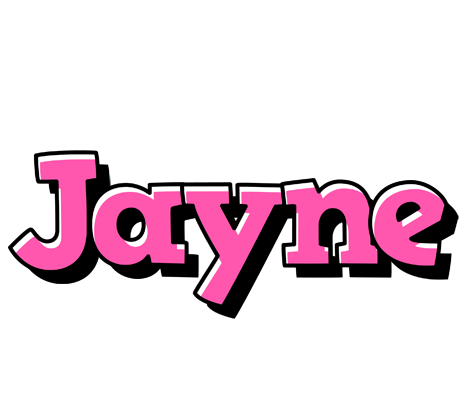 Jayne girlish logo