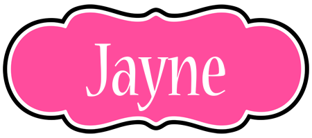 Jayne invitation logo