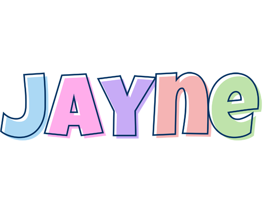 Jayne pastel logo