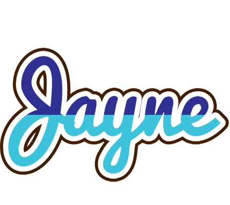 Jayne raining logo
