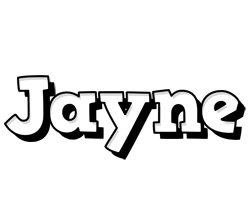 Jayne snowing logo