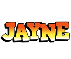 Jayne sunset logo