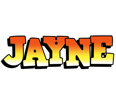 Jayne sunset logo