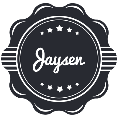 Jaysen badge logo