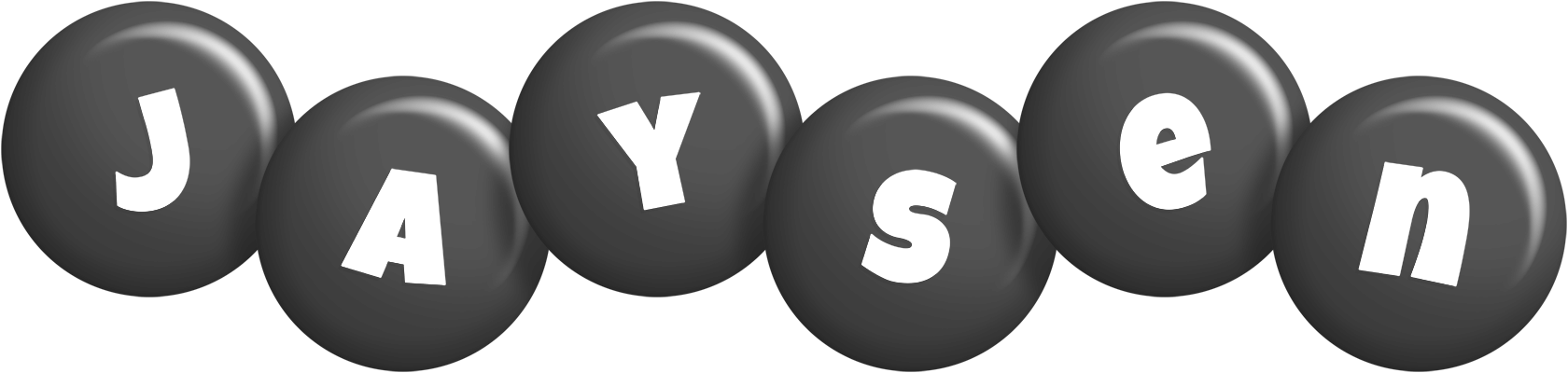 Jaysen candy-black logo