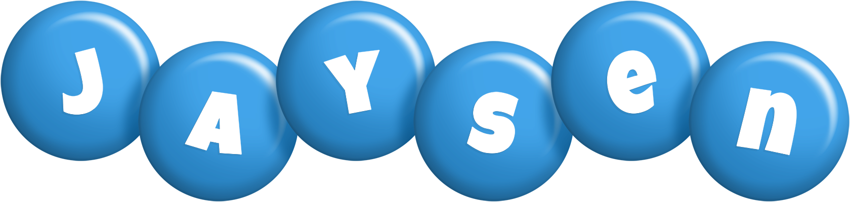 Jaysen candy-blue logo